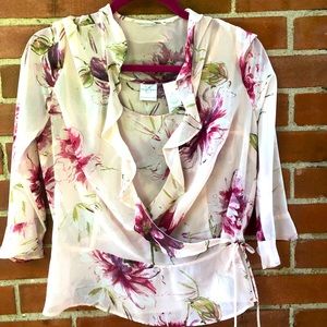 Emma James-Tank/Jacket Set. Size 10.